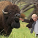Secretary Salazar lands a good, clean punch on the “wise-ass” quadruped.